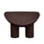 Fauteuil Roly Poly marron / Faye Toogood, 2018 - Driade