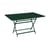 Caractère Foldable table metal green / 128 x 90 cm - 6-seater / Metal - Fermob