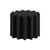 Gear Coffee table plastic material black / Low stool - Slide