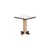 Toucan Square table wood white / 65 x 65 cm - KANN DESIGN