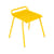 Tabouret empilable Monceau métal jaune - Fermob