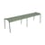 Bank Monceau XL metall grün / L 160 cm - 3- bis 4-Sitzer - Fermob