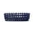 Ceramic Basket ceramic blue / Oval - 30 x 15 cm / Hand-made - Ferm Living