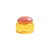 Boîte Puffy verre multicolore / Ø 12 x H 11 cm - & klevering