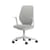 Fauteuil à roulettes ACX Soft / Dossier tricot rembourré - Vitra