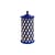 Schachtel Versailles keramik blau / Ø 11 x H 24 cm - Jonathan Adler