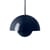 Suspension Flowerpot VP1 métal bleu / Ø 23 cm - By Verner Panton, 1968 - &tradition