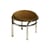 Tabouret Moon / H 30 cm - Velours - Maison Sarah Lavoine