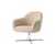 Fauteuil pivotant Harbour tissu beige - Audo Copenhagen