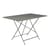 Table pliante Bistro métal vert / 117 x 77 cm - 6 personnes - Trou parasol - Fermob