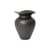 Vase Florentina Small keramik schwarz / Ø 16 x H 22,5 cm - BROSTE COPENHAGEN