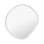 Wandspiegel Pond XL grau silber metall / 87 x 94 cm - Ferm Living