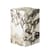 Beistelltisch Plinth Tall stein beige / Marmor - 30 x 30 x H 51 cm - Audo Copenhagen