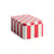 Contenitore ermetico Tin Small metallo rosso / 17 x 11 x H 7,3 cm - Hay