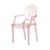 Fauteuil enfant Lou Lou Ghost plastique rose - Kartell