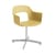Fauteuil pivotant Layout 231 jaune / Recyclé - Hay