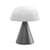 Lampe extérieur sans fil rechargeable Mina Large LED métal plastique gris / H 17 cm - Lumière colorée - Lexon