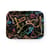 Plateau Toiletpaper - Snakes plastique noir / 32 x 43,5 cm - Mélamine - Seletti