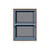 Affiche encadrée Window 03 papier bois multicolore / By Richard Wood - 50 x 70 cm - The Wrong Shop
