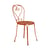 Chaise empilable 1900 métal orange - Fermob