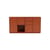 Couple Dresser wood orange / W 139.2 x D 38 x H 72.6 cm - MONTANA