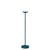Lampada da terra da esterno senza fili Mooon! LED metallo materiale plastico blu / Sfera di plastica - H 134 cm - Bluetooth - Fermob