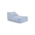Pouf Lucky tissu bleu - NOBODINOZ