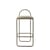 Sgabello alto Angui Small tessuto beige / H 65 cm - tessuto poliestere riciclato - AYTM