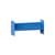 Pli Slim Shelf metal blue / W 30 x D 10 cm - TIPTOE