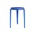 Tabouret empilable Lou Chroma bois bleu / Bois éco-certifié - TIPTOE