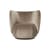 Rico Upholstered armchair textile grey / UK version - Ferm Living