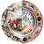 Assiette Hybrid Eusapia céramique multicolore Ø 27,5 cm - Seletti