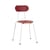 Chaise empilable Mariolina plastique rouge / Enzo Mari, 2002 - Magis