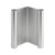 Chandelier Pair métal argent / H 18 cm - Muuto