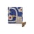 Eviaya Plaid textile blue / 160 x 130 cm - Bloomingville