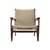 Poltrona lounge CH25 legno naturale / Hans J. Wegner, 1950 - Corda di carta - CARL HANSEN & SON