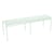 Luxembourg Bench metal green 3/4 seats / L 145 cm - Aluminium - Fermob