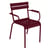 Fauteuil empilable Luxembourg Bridge métal violet - Fermob