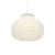 Strand Closed Pendant textile white / Ø 45 - Cocoon resin - Muuto