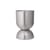 Pot de fleurs Hourglass Medium métal argent / Ø 40 x H 59 cm - Ferm Living