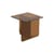 Table d'appoint Ambra verre / 50 x 50 x H 46 cm - NV GALLERY