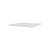  Accessory stone white / Top Tray for Panton Wire Single - W 34.8 x D 34.8 cm - MONTANA