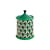 Boîte Versailles céramique vert / Ø 11 x H 16 cm - Jonathan Adler