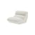Chauffeuse Hi Lo AV54 tissu blanc - &tradition