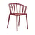 Fauteuil empilable Venice plastique rouge - Kartell