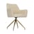 Poltrona girevole Kingscross tessuto beige - NV GALLERY