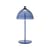 Lampe de table Pumo LED bleu / Recyclé - Kartell
