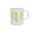 Mug Love Heart céramique or / Motif by Alexander Girard (1971) - Vitra