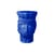 Sgabello Magna Graecia - Testa di Moro Man ceramica blu - Seletti