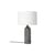 Gravity Small Table lamp textile stone white grey / Ø 30 x H 49 cm - Gubi